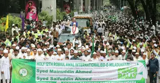 ঈদে মিলাদুন্নবী উপলক্ষে রাজধানীতে বর্ণাঢ্য জশনে জুলুস